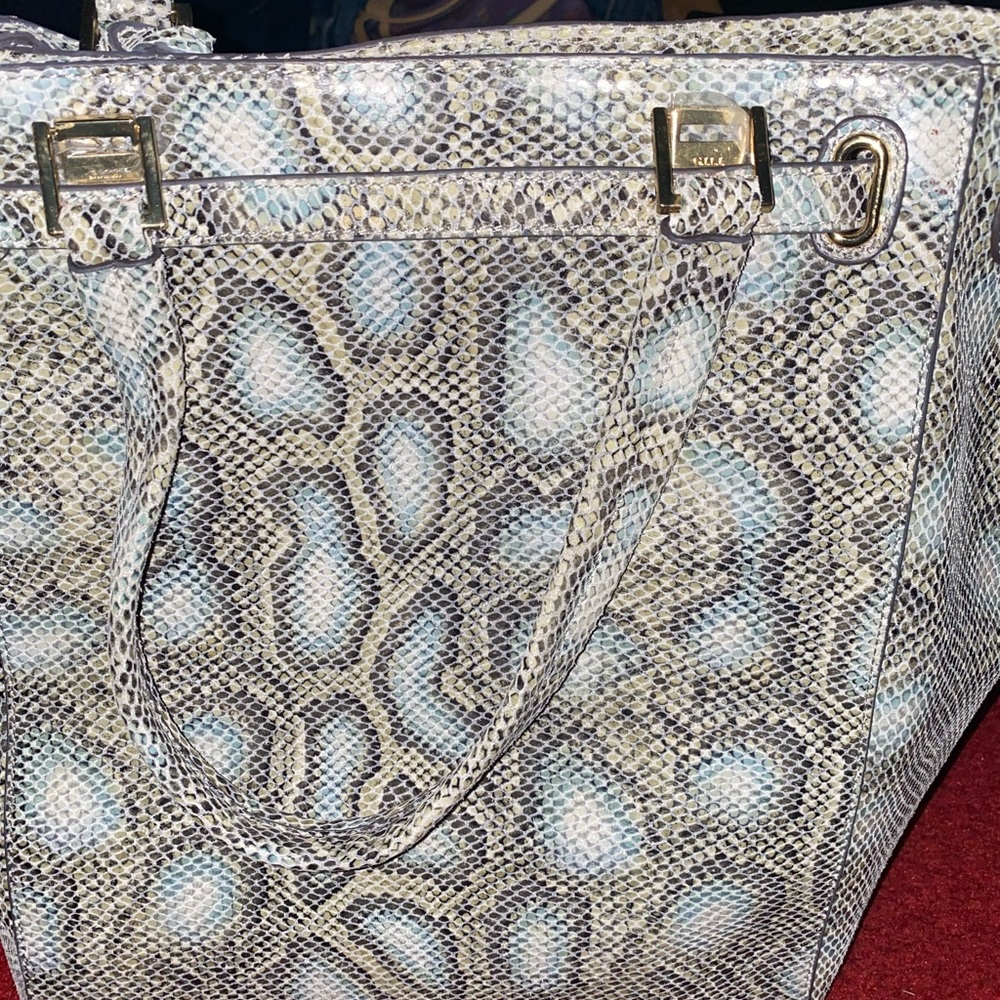 Python Genuine Leather Large Tote - image 2